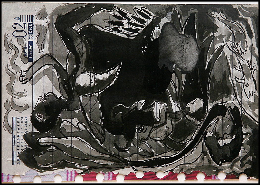 Dt411 Water Color On Paper  X  INC   Available.Jpg